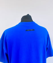 Load image into Gallery viewer, Cobalt Blue Heavyweight Bubble T-shirt.