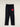 #D27 Black Pin Heart Relaxed Sweatpants.