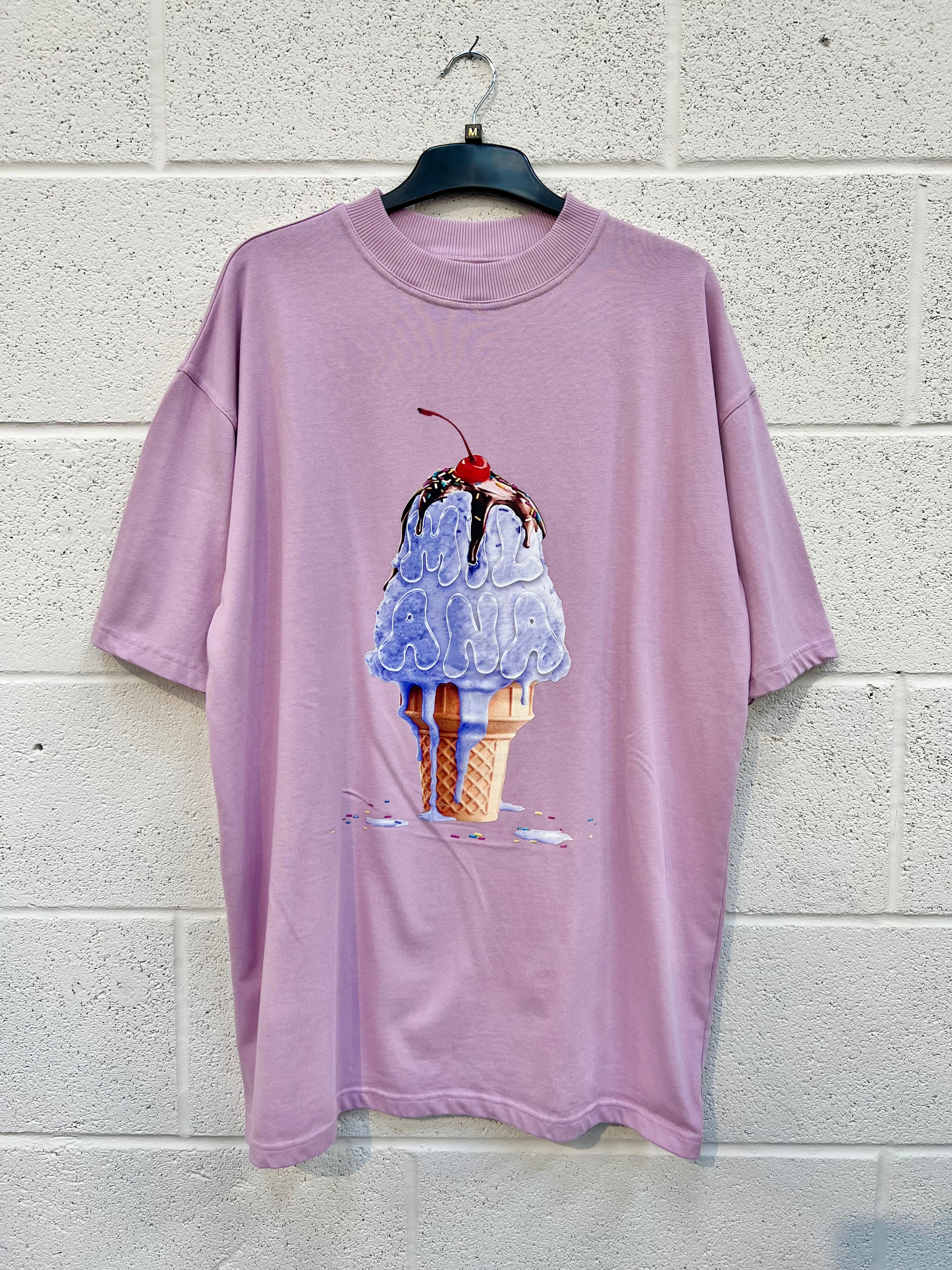 #CC22 Lilac Ice Cream Heavyweight T-shirt.