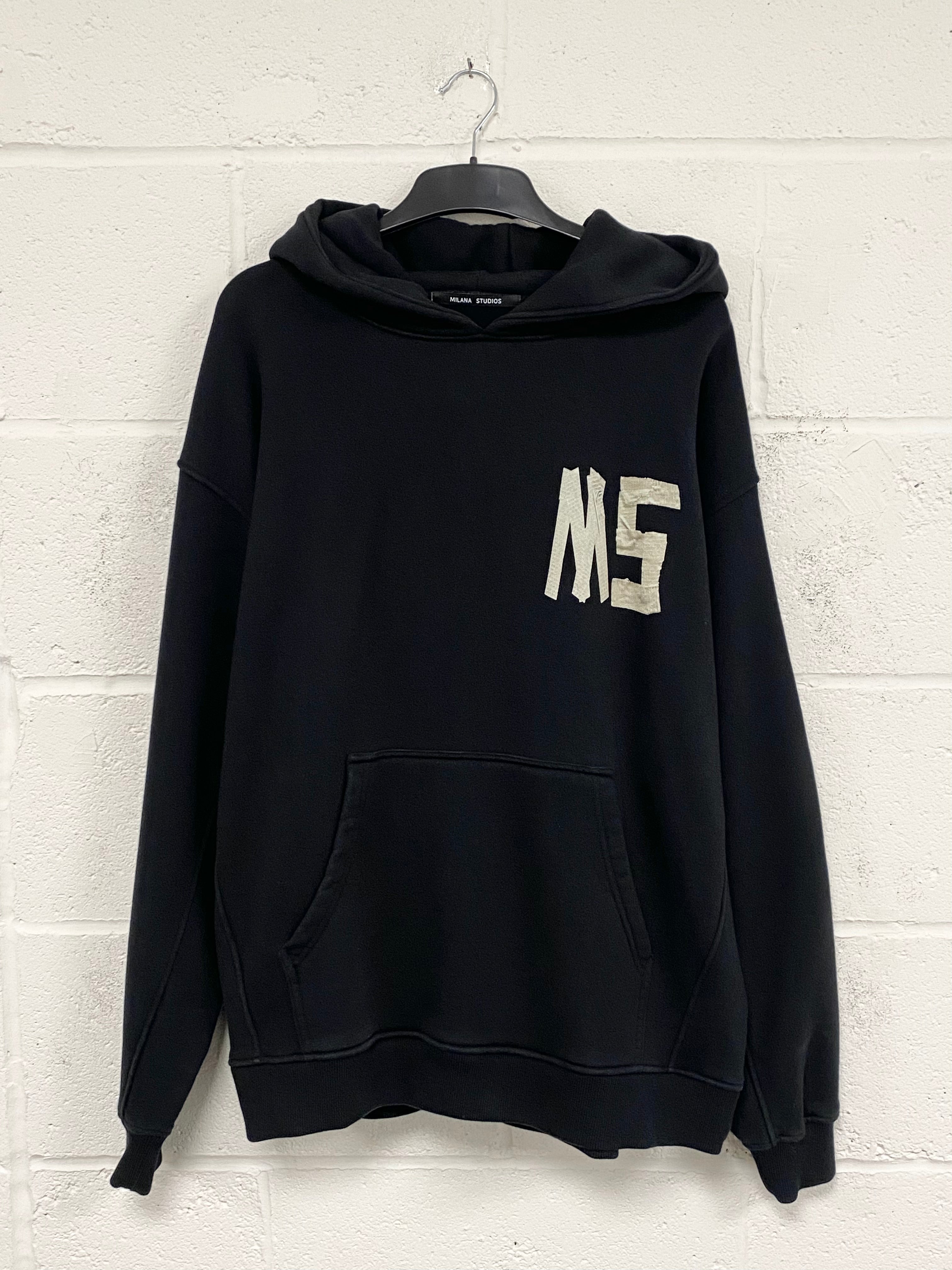 #A21 Black Tape Heavyweight Hoodie.