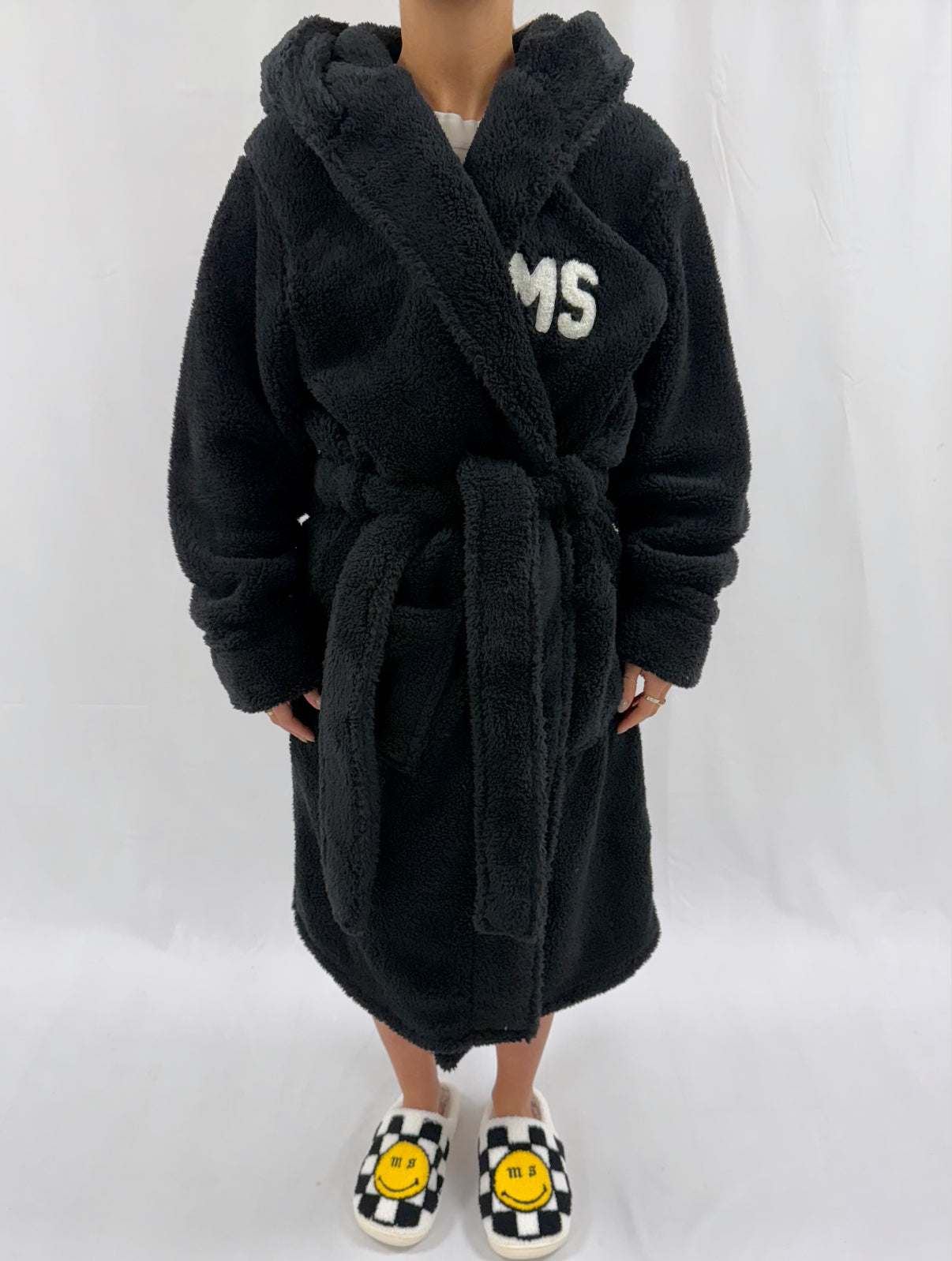 Black Milana Dressing Gown.