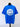 Cobalt Blue Splatter Smiley Heavyweight T-shirt.