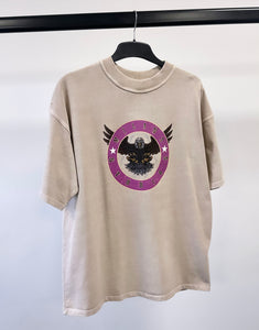 Washed Taupe Eagle Heavyweight T-shirt.