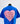 Cobalt Blue Love Note Heavyweight T-shirt.