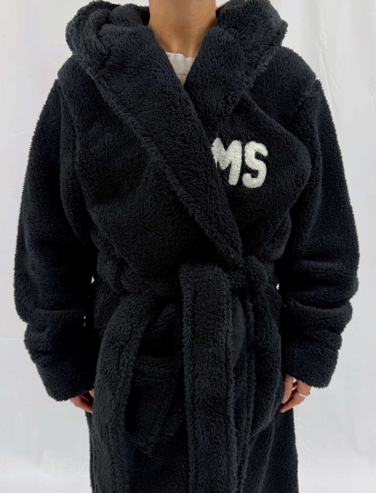 Black Milana Dressing Gown.