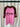 #II33 Pink & Burgundy Raglan T-Shirt.