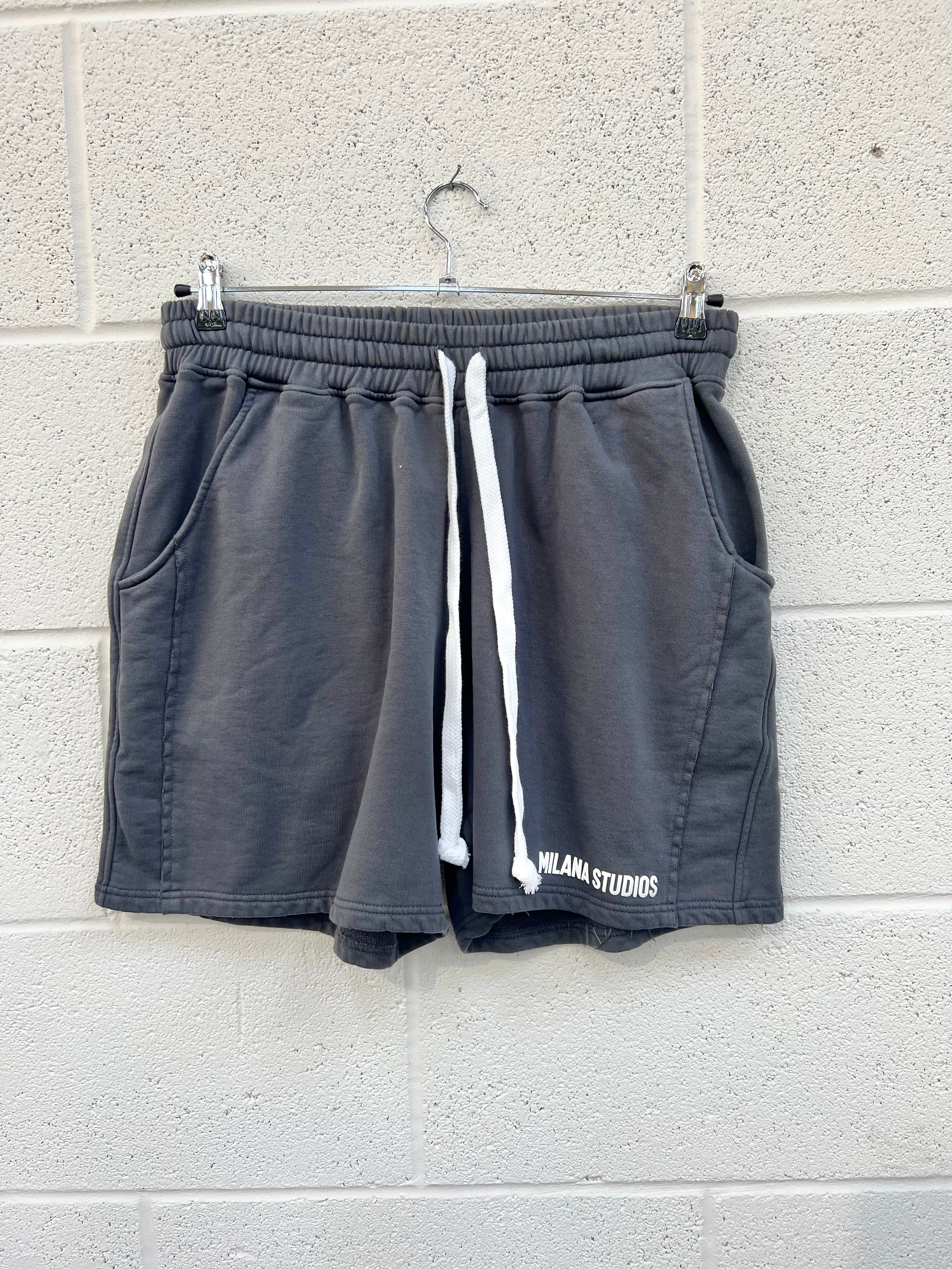 #CC10 Grey Essential Mini Shorts.