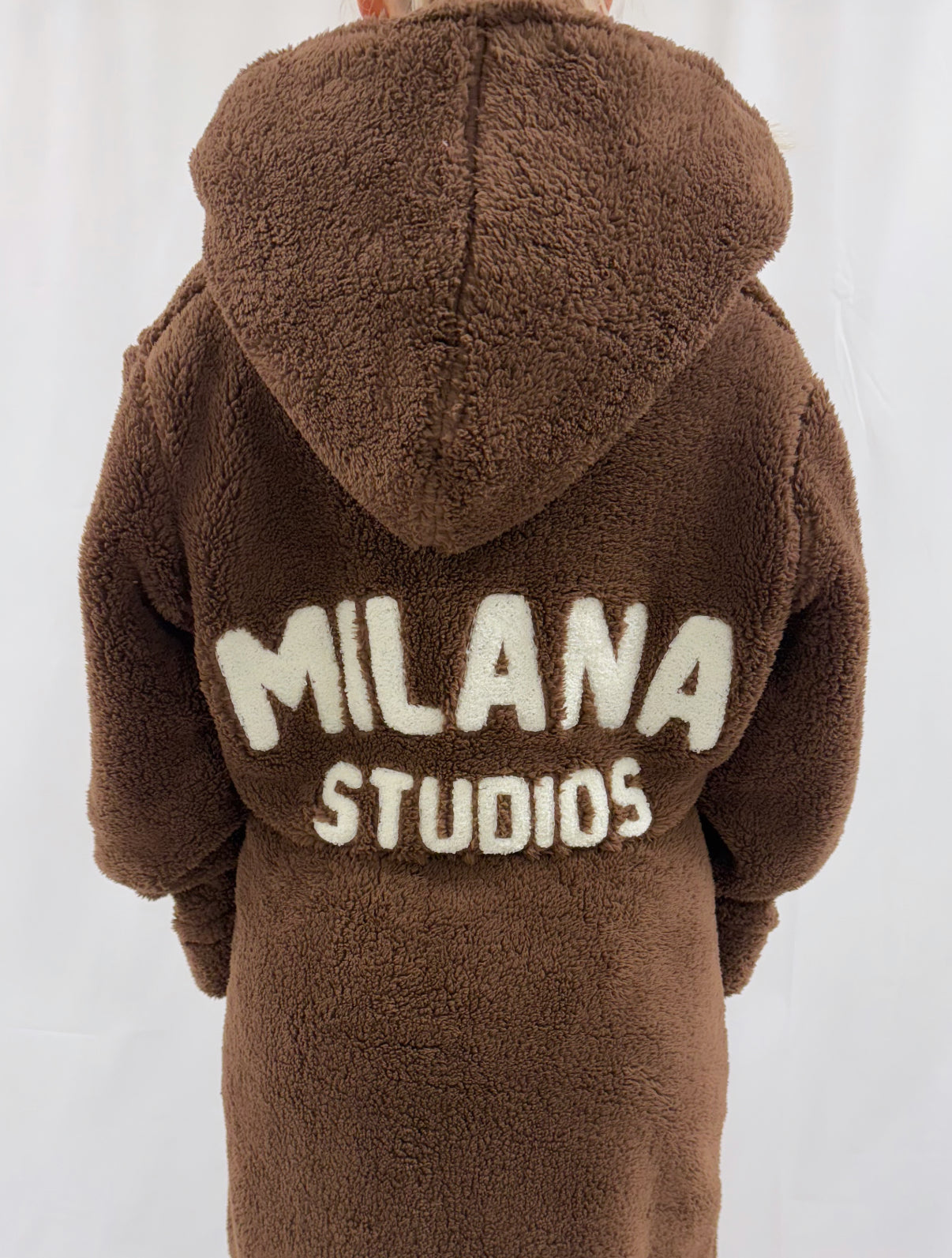 Chocolate Milana Dressing Gown.