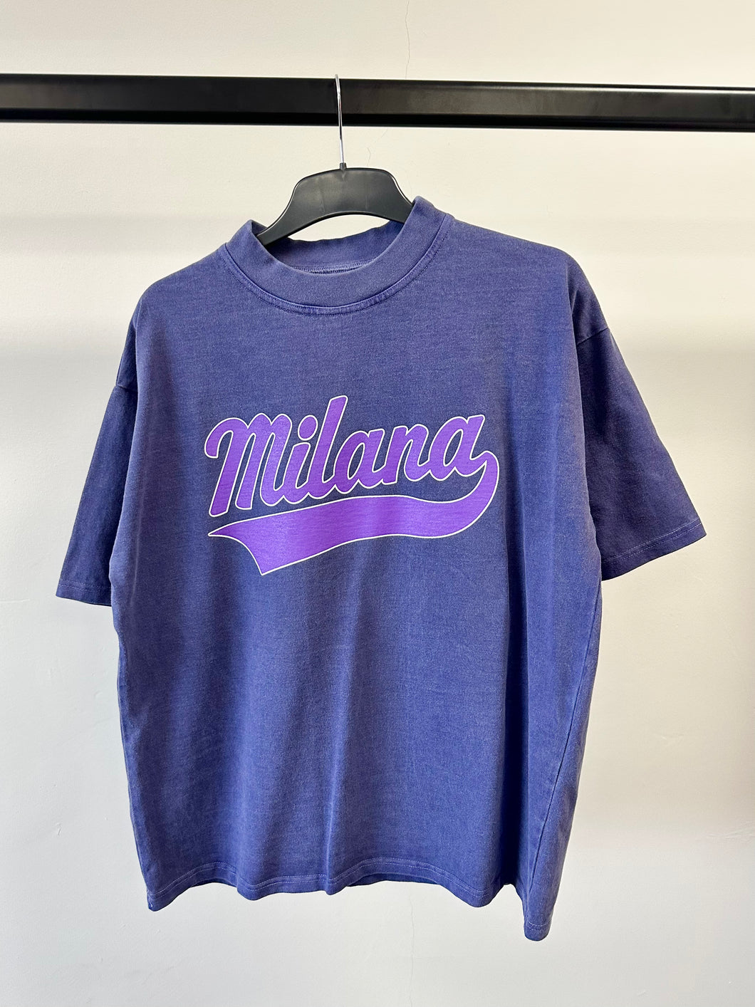 Washed Purple Rola Heavyweight T-shirt.