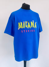 Load image into Gallery viewer, Cobalt Blue Heavyweight Bubble T-shirt.