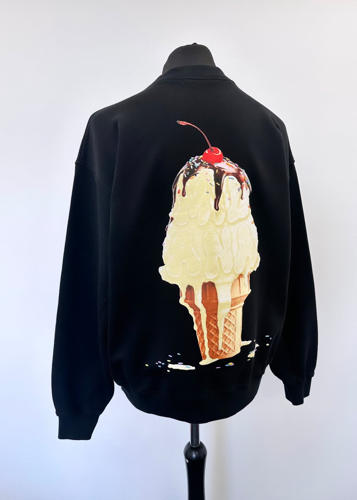 Black Ice Cream Sweatshirt.