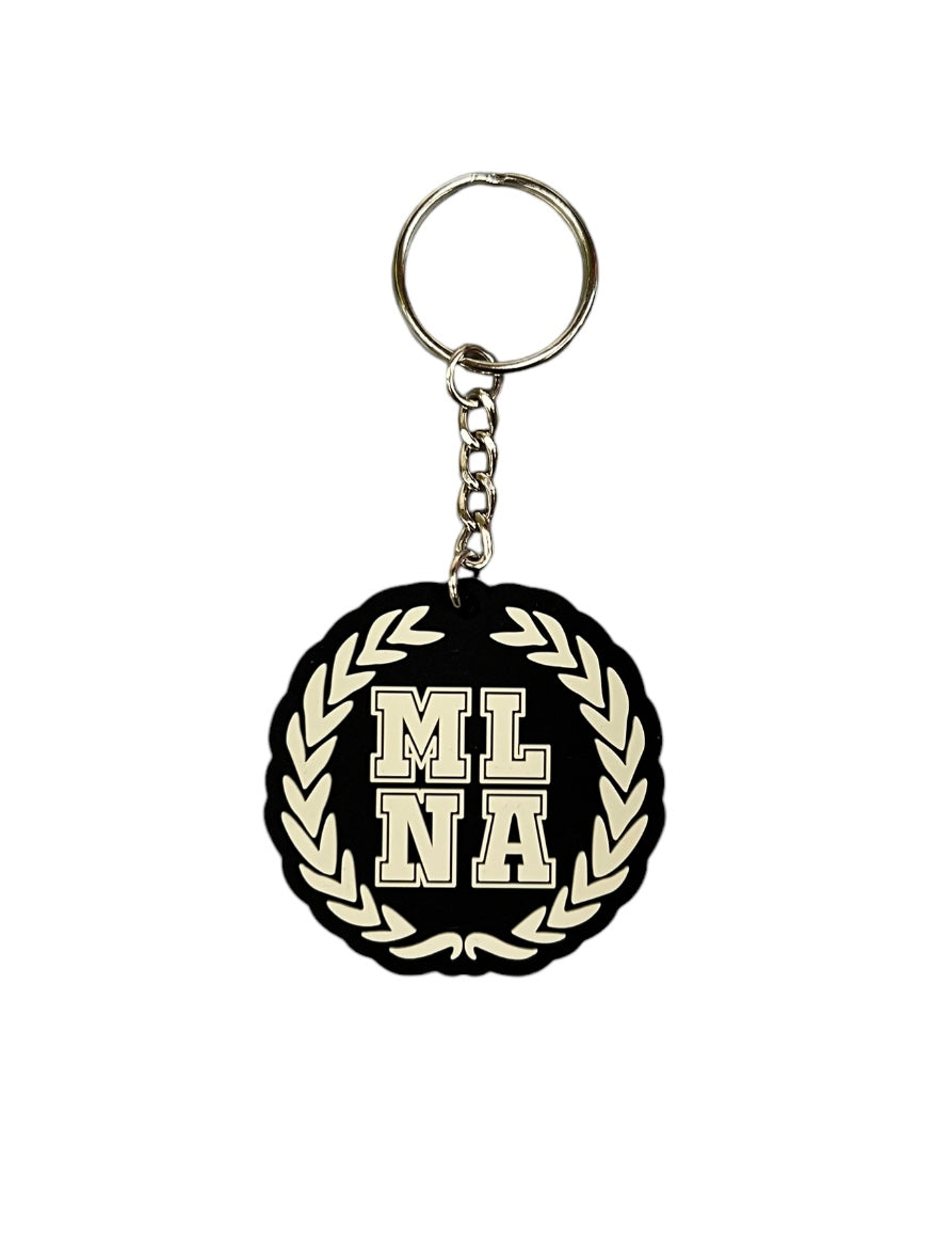 Black MLNA Key Ring.