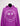 Purple Smiley Heavyweight Knit Hoodie.