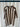 #JJ64 Brown & Cream Striped Pearl T-Shirt.