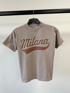Washed Taupe Rola Kids T-shirt.