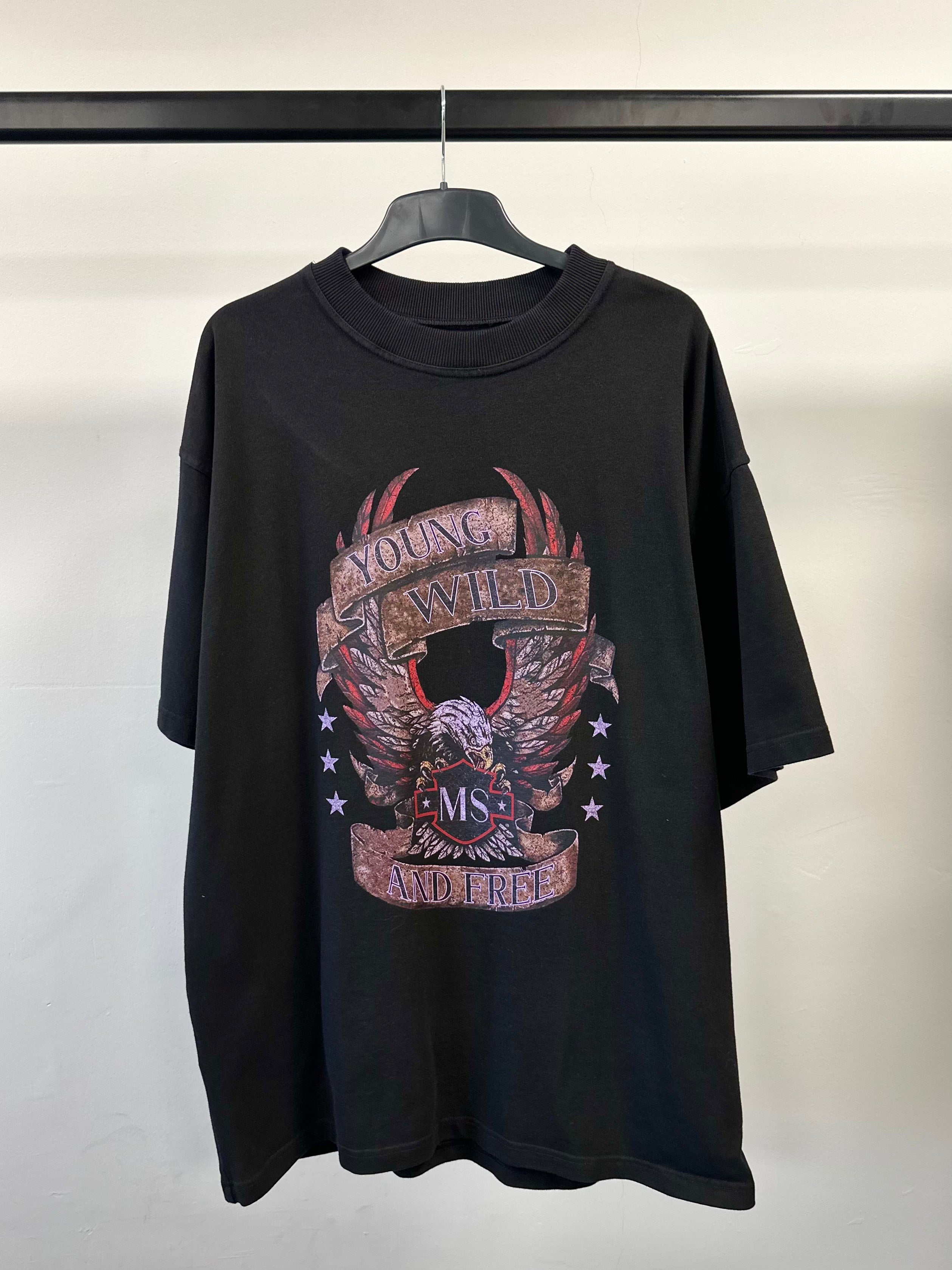 Black Eagle Heavyweight Graphic T-Shirt.