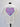 Cream Balloon Heart Heavyweight T-shirt.