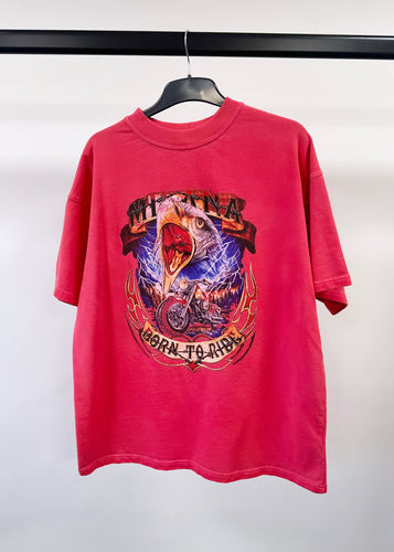 Washed Red Eagle Heavyweight T-shirt.