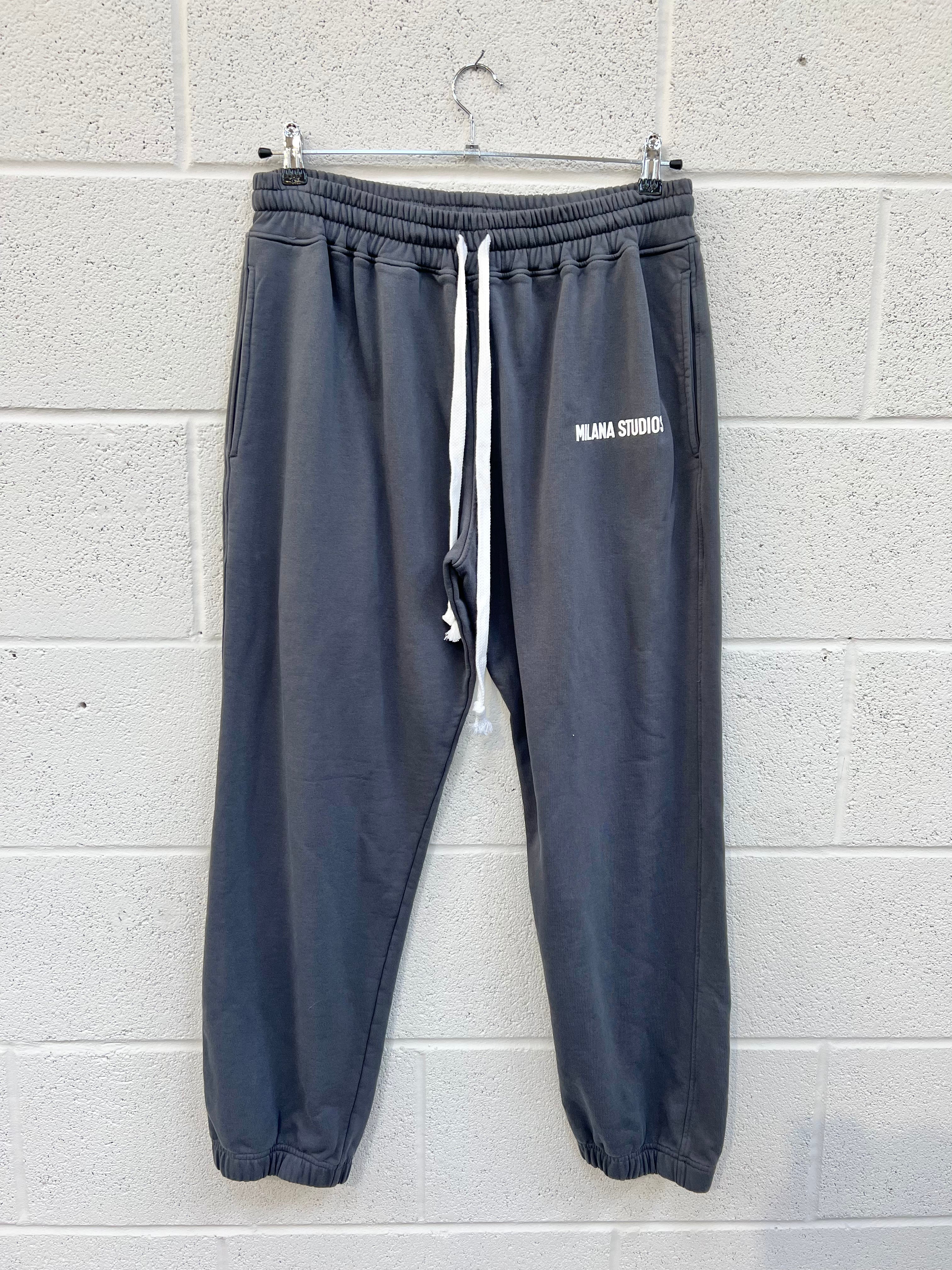 #CC11 Grey Essential Cuff Sweatpants.