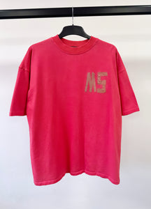 Washed Red Tape Heavyweight T-shirt.