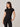 Black Milana Sculpt Sports Tee.