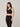 Black Milana Sculpt Sports Bra.