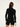 Black Soft Rib Long Sleeve Unitard.