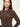 Chocolate Brown Soft Rib Long Sleeve Unitard.