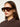 Sahara Oversized Aviator Sunglasses.
