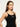 Black Core Soft Rib Cami Vest.