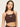 Chocolate Brown Core Soft Rib Cropped Cami Vest.