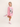 Baby Pink Kids Cherub NFL Long Sleeve Jersey.
