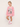 Baby Pink Kids Cherub NFL Long Sleeve Jersey.