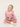 Baby Pink Kids Cherub NFL Long Sleeve Jersey.