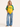 Yellow & Green Raglan T-shirt.