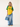 Yellow & Green Raglan T-shirt.
