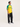 Yellow & Green Raglan Mens T-shirt.