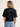 Black Ribbed Twist Knot Tee.