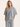 Marl Grey Shoulder Padded V Neck Tee.
