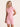 Baby Pink Soft Rib Polo Unitard.