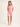 Baby Pink Soft Rib Polo Unitard.