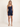 Navy Soft Rib Cami Unitard.