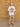 Kids White Arched Cherub Summer Slub T-Shirt.