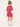 Pink & Red Striped Kids Shorts.