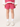 Pink & Red Striped Kids Shorts.