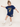 Navy Banana Kids Shorts.