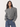 Grey Wool Structured Bomber Jacket.