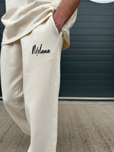 Load image into Gallery viewer, Cream Essential Relaxed Sweatpants.