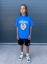 Load image into Gallery viewer, Cobalt Cherub Kids T-shirt.