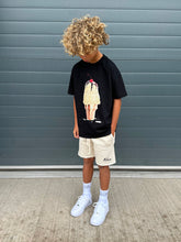 Load image into Gallery viewer, Black Ice Cream Kids T-shirt.